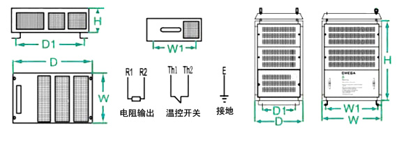 電阻箱尺寸