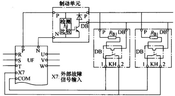 制動電阻并聯(lián)